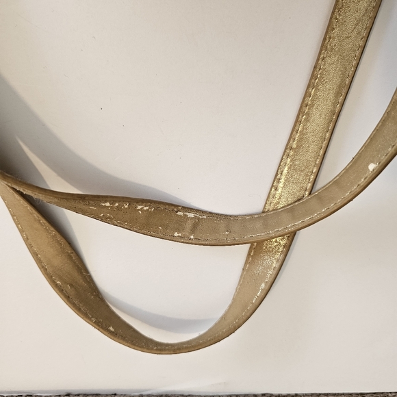 Lilly Pulitzer Straw Large Gold Strap Tote Lined - Picture 8 of 11